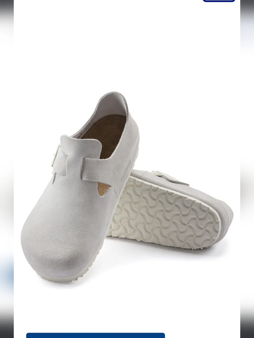 Birkenstock London BS Suede Mary Jane Slip on Men's Size US 12 EU 45